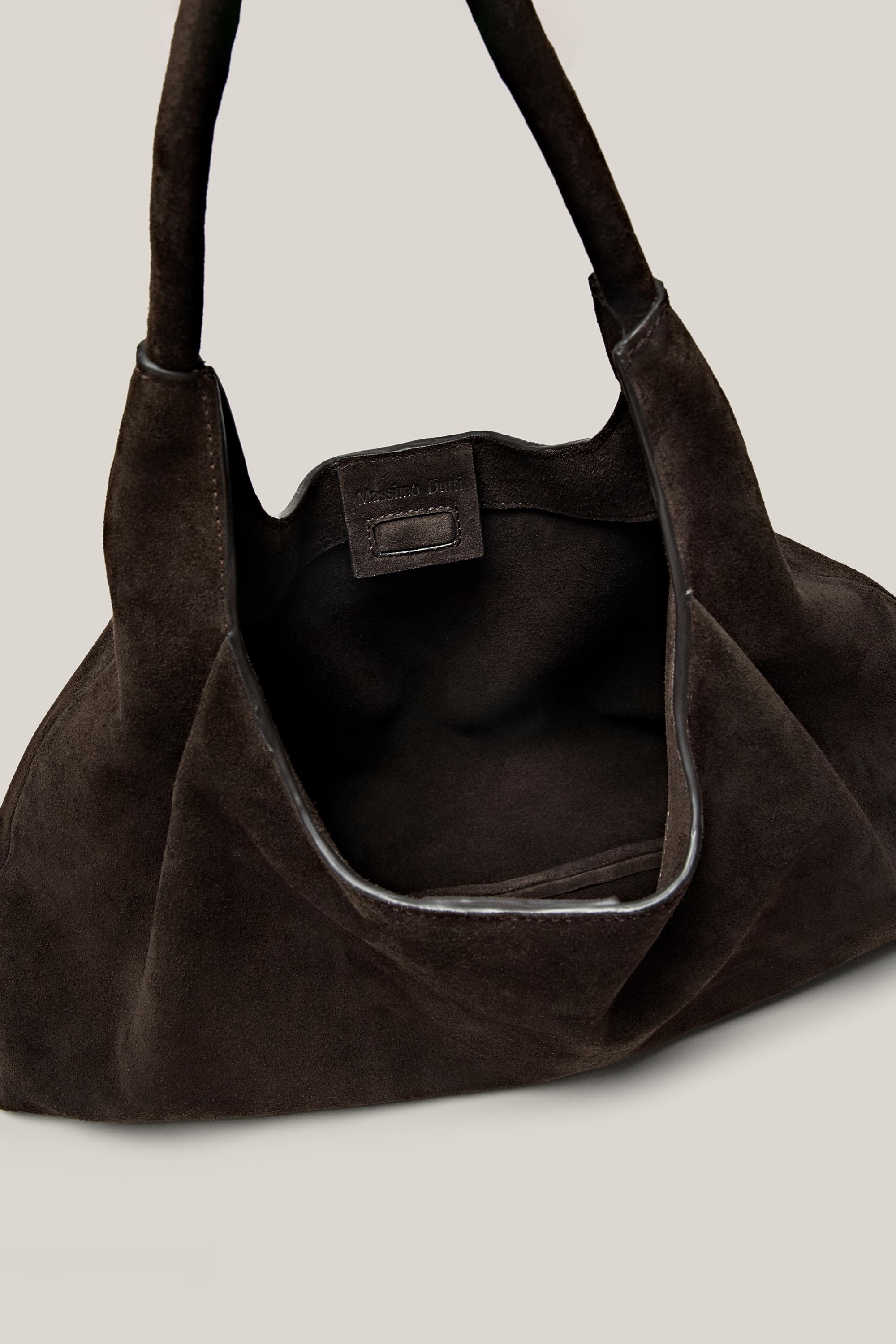 Medium split leather shopper bag - LIMITED EDITION
